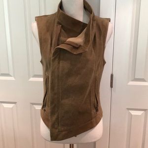 Leather vest